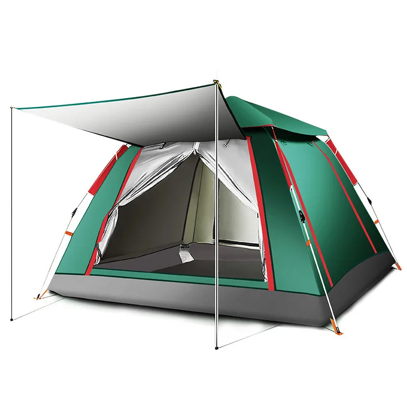 New Outdoors Camping Tent Large Space 3-4Persons Automatic Speed Open Throwing Pop Up Windproof Rainproof Travel Family Tents
New Outdoors Camping Tent Large Space 3-4Persons Automatic Speed Open Throwing Pop Up Windproof Rainproof Travel Family Tents