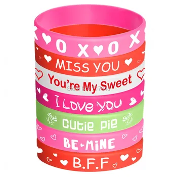 100pcs XOXOXO,BFF,CUTIE PIE, You're My Sweet, I Love You, LOVE and heart wristband silicone bracelets free shipping by epacket A
100pcs XOXOXO,BFF,CUTIE PIE, You're My Sweet, I Love You, LOVE and heart wristband silicone bracelets free shipping by epacket A