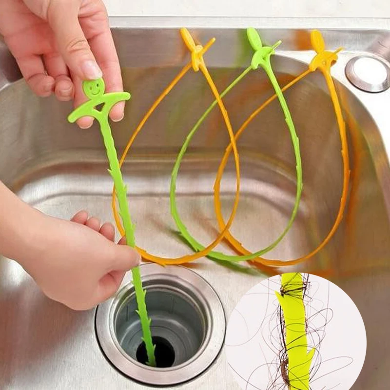 NEW Bathroom Sewer Drain Cleaning dredge Kitchen Sink Drian Strainer Clear Hair Clogging Bendable Plastic Drain Cleaning tools
NEW Bathroom Sewer Drain Cleaning dredge Kitchen Sink Drian Strainer Clear Hair Clogging Bendable Plastic Drain Cleaning tools