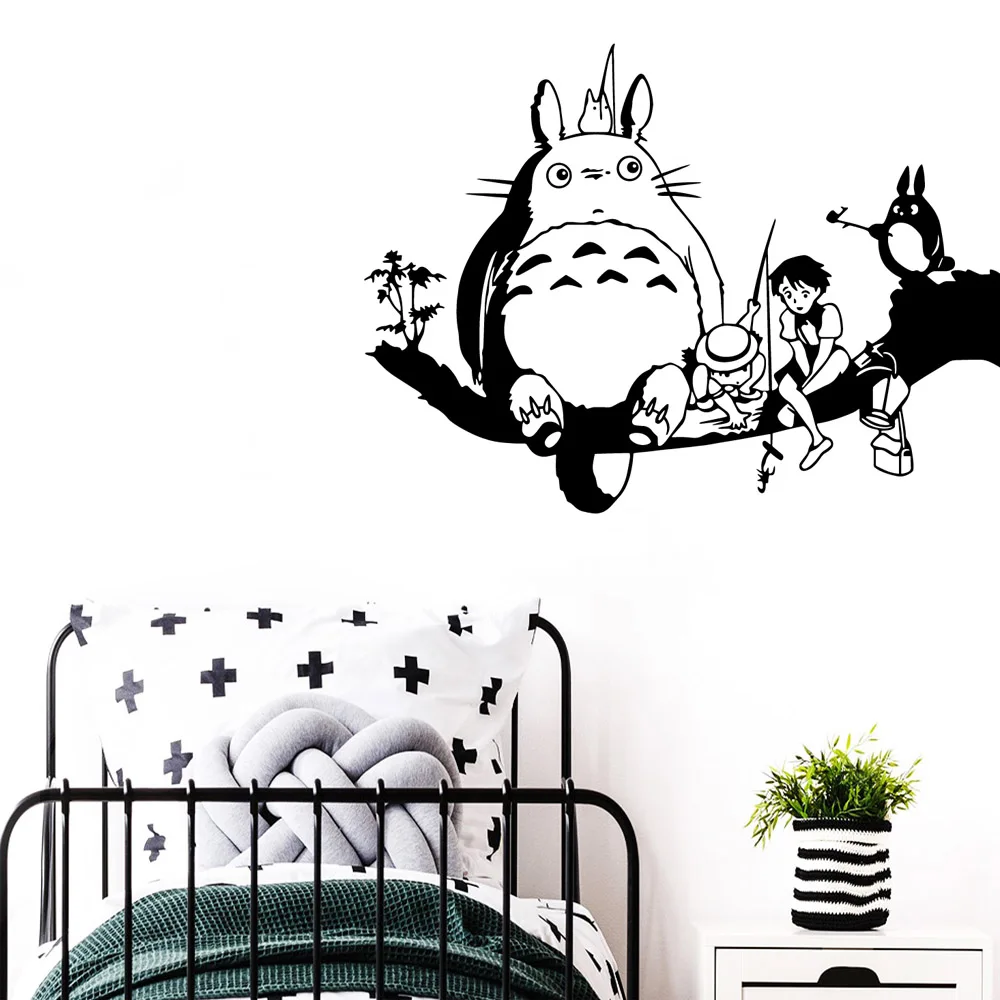 Carved totoro Vinyl Wall Sticker Home Decor Stikers For Kids Rooms Diy Home Decoration Decal Creative Stickers vinilo decorativo
Carved totoro Vinyl Wall Sticker Home Decor Stikers For Kids Rooms Diy Home Decoration Decal Creative Stickers vinilo decorativo