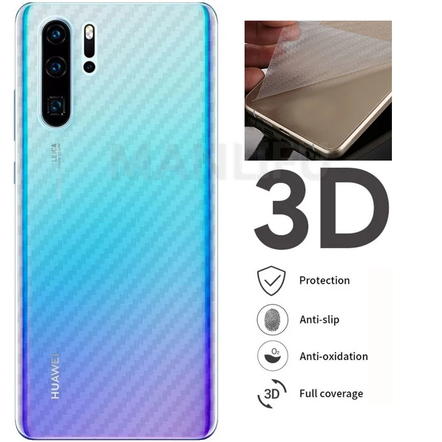 5Pcs 3D Carbon Fiber Back Screen Protector Film For Huawei P30 P20 Pro Full Glass For Huawei Honor 20 Pro 20i Lite Nova 5 Pro
5Pcs 3D Carbon Fiber Back Screen Protector Film For Huawei P30 P20 Pro Full Glass For Huawei Honor 20 Pro 20i Lite Nova 5 Pro
