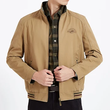 New Men Clothes 2018 Autumn Jackets & Coats Casual Stand Collar Middle-aged Reversible Jacket Men Military Style Plus Size 4XL
New Men Clothes 2018 Autumn Jackets & Coats Casual Stand Collar Middle-aged Reversible Jacket Men Military Style Plus Size 4XL