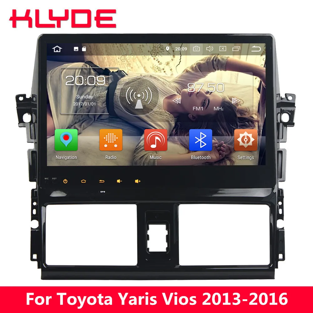 KLYDE 10.1" IPS 4G Octa Core Android 8.0 7.1 4GB RAM 32GB ROM Car DVD Player Radio GPS For Toyota Yaris Vios 2013 2014 2015 2016
KLYDE 10.1" IPS 4G Octa Core Android 8.0 7.1 4GB RAM 32GB ROM Car DVD Player Radio GPS For Toyota Yaris Vios 2013 2014 2015 2016