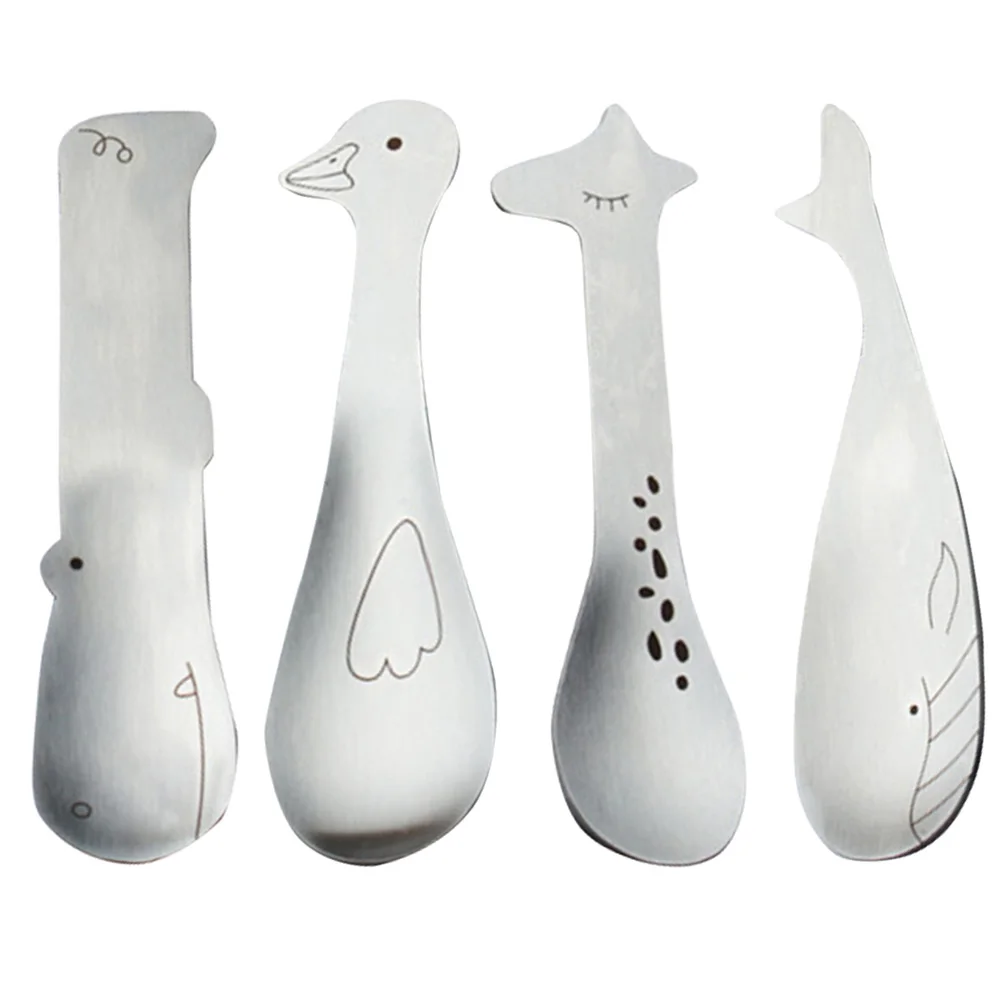 1 Pc Stainless Steel Spoons Cartoon Animal Giraffe Hippo Dessert Coffee Salad Tableware Kitchen Spoon Cutlery Dining
1 Pc Stainless Steel Spoons Cartoon Animal Giraffe Hippo Dessert Coffee Salad Tableware Kitchen Spoon Cutlery Dining