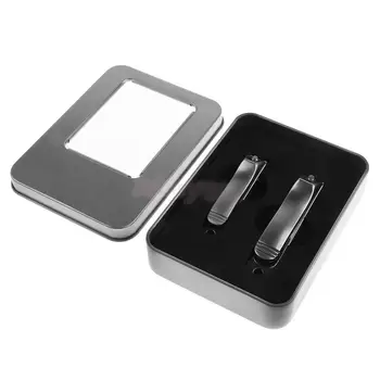 2Pcs Stainless Steel Nail Clipper Cutter Trimmer Scissors Manicure Tools with Case
2Pcs Stainless Steel Nail Clipper Cutter Trimmer Scissors Manicure Tools with Case