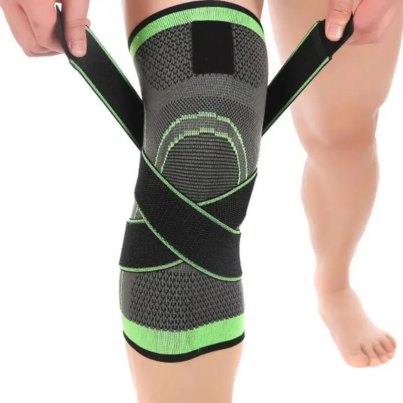 3D Weaving Straps Pressurized Sports Knee Pads Basketball Tennis Hiking Dizlik Knee Guard Brace Support Professional Protector
3D Weaving Straps Pressurized Sports Knee Pads Basketball Tennis Hiking Dizlik Knee Guard Brace Support Professional Protector
