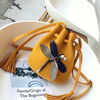 Women's handbag darning-needle 2020 stereo casual drawstring bucket shoulder messenger
Women's handbag darning-needle 2020 stereo casual drawstring bucket shoulder messenger