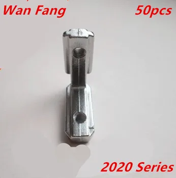 50pcs T Slot L-Shape 2020 Aluminum Profile Interior Corner Connector Joint Bracket (with screws)
50pcs T Slot L-Shape 2020 Aluminum Profile Interior Corner Connector Joint Bracket (with screws)