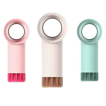USB Handheld No Blade Fan Handheld Mini Cooler No Leaf Handy Fan With 3 Fan Speed Level LED Indicator Mini Desk Bladeless Fan
USB Handheld No Blade Fan Handheld Mini Cooler No Leaf Handy Fan With 3 Fan Speed Level LED Indicator Mini Desk Bladeless Fan