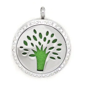2016 New 10pcs/lot Stainles Steel Lovely Tree Crystal Round Essential Oil Diffuser Perfume Locket Pendant (Without Chain)
2016 New 10pcs/lot Stainles Steel Lovely Tree Crystal Round Essential Oil Diffuser Perfume Locket Pendant (Without Chain)