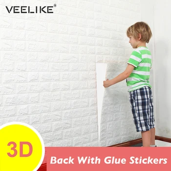 PE Foam 3D Wall Panel Sticker Safety Home Decor DIY Self adhesive Wallpaper Living Room Kids Bedroom Decor 3D Brick Wallpaper
PE Foam 3D Wall Panel Sticker Safety Home Decor DIY Self adhesive Wallpaper Living Room Kids Bedroom Decor 3D Brick Wallpaper