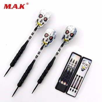 3Pcs 24g Stainless Iron Tips Darts with Nickel Plated Tube and Carved Aluminum Shaft Dart with Skull Dart Flight
3Pcs 24g Stainless Iron Tips Darts with Nickel Plated Tube and Carved Aluminum Shaft Dart with Skull Dart Flight