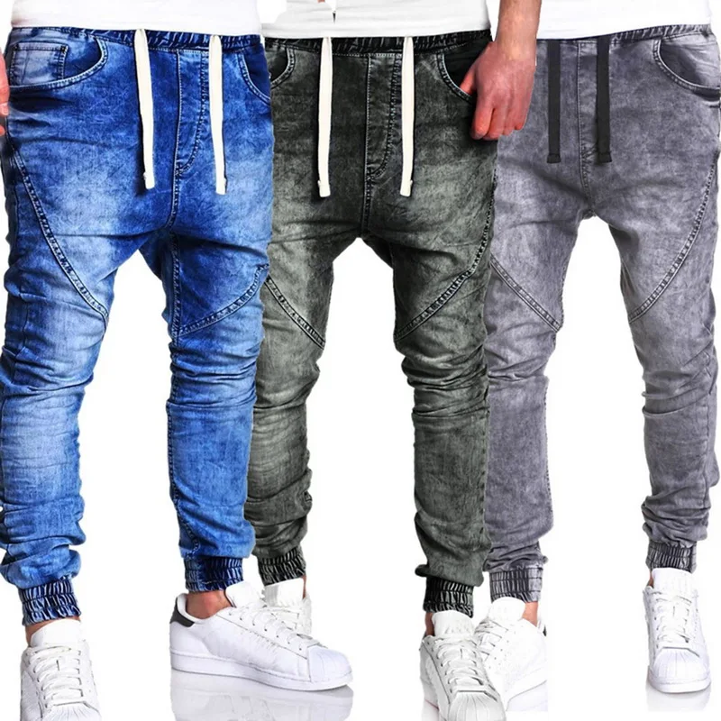 Laamei Streetwear Mens Ripped Biker Jeans Autumn Fashion Motorcycle Slim Fit Black Blue Moto Denim Pants Joggers Skinny 2019
Laamei Streetwear Mens Ripped Biker Jeans Autumn Fashion Motorcycle Slim Fit Black Blue Moto Denim Pants Joggers Skinny 2019
