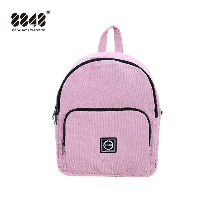 8848 Women New Mini Corduroy Backpack For Teenagers Girls Preppy Pink Cute Shoulder Bags Kids Small Backpacks Feminine Packbags
8848 Women New Mini Corduroy Backpack For Teenagers Girls Preppy Pink Cute Shoulder Bags Kids Small Backpacks Feminine Packbags