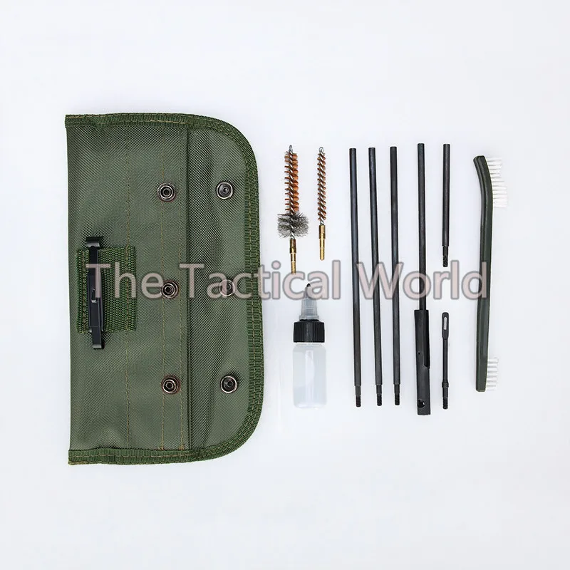 Hunting Gun Cleaning Kit Set Army Military Police 10 Pcs Hunting Gunsmith AR15 M16 Gun Rifle Cleaning Tool Kit Bag Accessories
Hunting Gun Cleaning Kit Set Army Military Police 10 Pcs Hunting Gunsmith AR15 M16 Gun Rifle Cleaning Tool Kit Bag Accessories