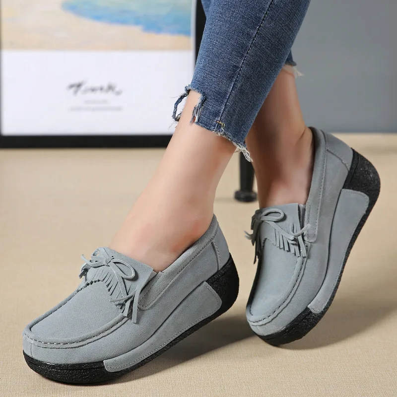 Platform Women Autumn Shoes Moccasins Soft Round Toe Spring Ladies Footwear Women Casual Vulcanize Shoes Female CJ16
Platform Women Autumn Shoes Moccasins Soft Round Toe Spring Ladies Footwear Women Casual Vulcanize Shoes Female CJ16