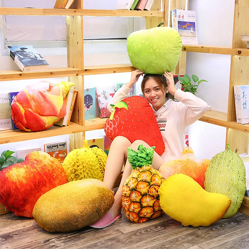Simulation Fruit Vegetable Pillow Pad Vegetable Filled Doll Potato Broccoli Pea Strawberry Apple Durian Plush Toy Creative House
Simulation Fruit Vegetable Pillow Pad Vegetable Filled Doll Potato Broccoli Pea Strawberry Apple Durian Plush Toy Creative House