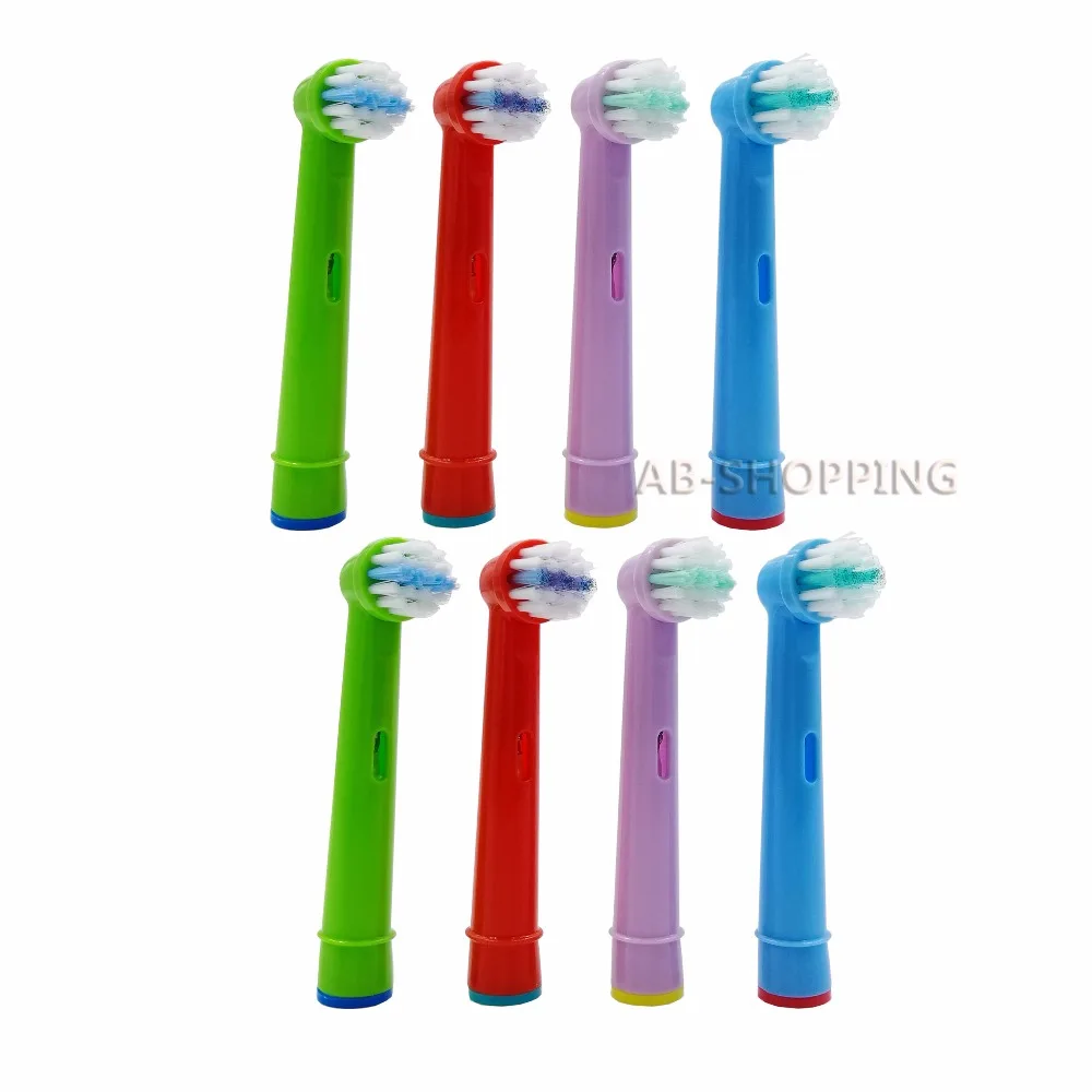 8pcs Electric Kids Children ToothBrush Heads For Oral B EB-10A Pro-Health Stages Interclean White Clean 3D Excel Professional Ca
8pcs Electric Kids Children ToothBrush Heads For Oral B EB-10A Pro-Health Stages Interclean White Clean 3D Excel Professional Ca