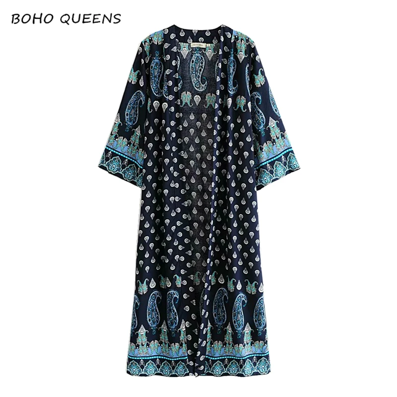 Vintage chic women vestidos floral print long sleeve rayon beach Bohemian kimono Ladies o-neck Tassel Summer Boho dress
Vintage chic women vestidos floral print long sleeve rayon beach Bohemian kimono Ladies o-neck Tassel Summer Boho dress