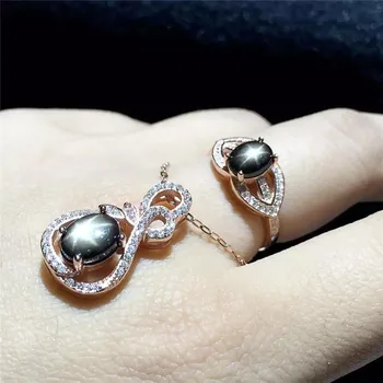 KJJEAXCMY boutique jewels 925 Pure silver inlay natural star sapphire alloy necklace + pendant + ring female water drop suit
KJJEAXCMY boutique jewels 925 Pure silver inlay natural star sapphire alloy necklace + pendant + ring female water drop suit
