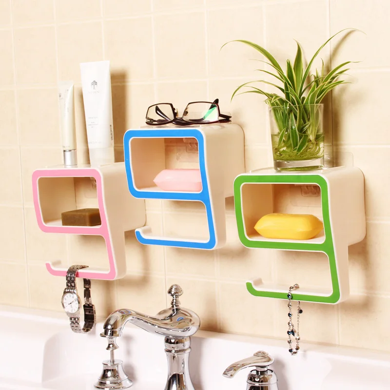 Multifunctional Bathroom Shelves Rack, Creative No. 9 shape designed for Bathroom Cosmetics Storage, Soap Box, Towel Holders
Multifunctional Bathroom Shelves Rack, Creative No. 9 shape designed for Bathroom Cosmetics Storage, Soap Box, Towel Holders