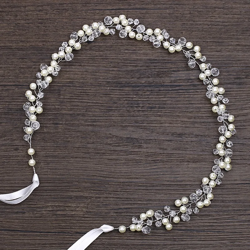 Fashion Wedding Bride Pearl Headband Tiara Bridesmaid Crystal Headdress Wedding Hair Accessories Headband Girl Head Jewelry
Fashion Wedding Bride Pearl Headband Tiara Bridesmaid Crystal Headdress Wedding Hair Accessories Headband Girl Head Jewelry