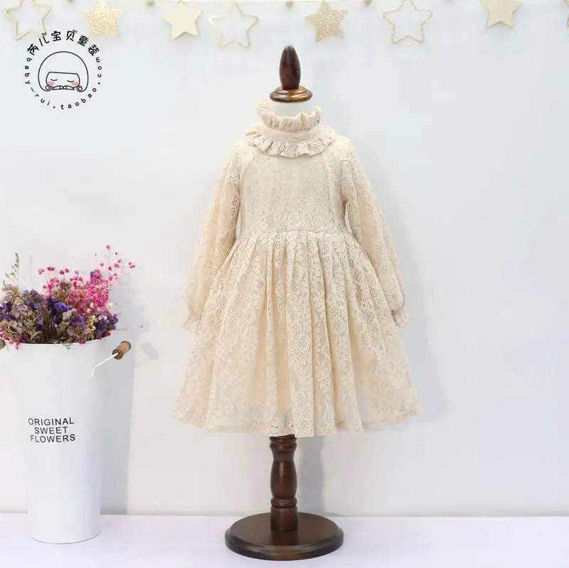 2017 girls winter dress lace floral vintage kids dresses warm thick black beige ball gown princess child clothes
2017 girls winter dress lace floral vintage kids dresses warm thick black beige ball gown princess child clothes