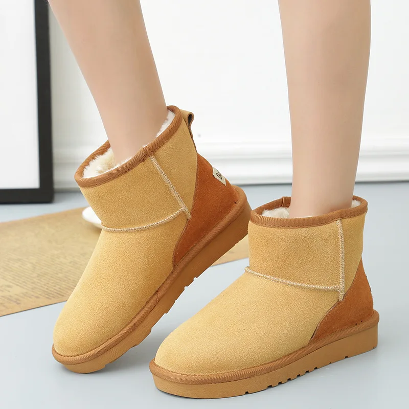 2018 winter new fashion simple plus velvet warm high snow boots women flat non-slip comfortable women's boots.
2018 winter new fashion simple plus velvet warm high snow boots women flat non-slip comfortable women's boots.