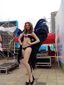 fashion model catwalk stage performance shows/wedding photography large size high quality delicate natural feather devil wings
fashion model catwalk stage performance shows/wedding photography large size high quality delicate natural feather devil wings