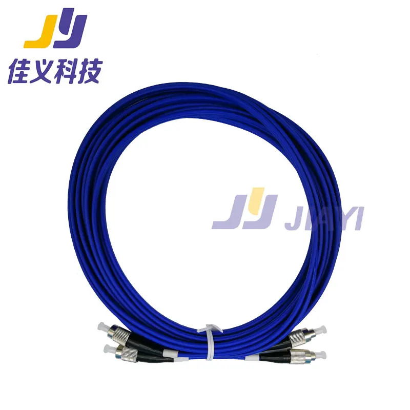 High Quality 6 Meters Double Round Head Fiber Optic Cable FC/UPC-FC/UPC Armored Cable With Shielding Fiber Optic Cable;2Pcs/Pack
High Quality 6 Meters Double Round Head Fiber Optic Cable FC/UPC-FC/UPC Armored Cable With Shielding Fiber Optic Cable;2Pcs/Pack