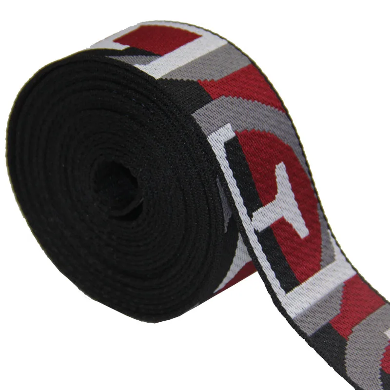 New design hot sale jacquard pattern polyester webbing twill ribbon 50mm 2 inch wide 1.8mm thickness 50 yards /lot
New design hot sale jacquard pattern polyester webbing twill ribbon 50mm 2 inch wide 1.8mm thickness 50 yards /lot