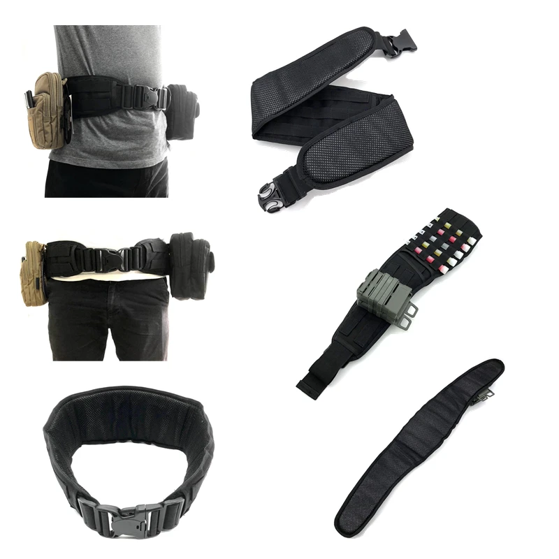 Men Army Military Camouflage MOLLE Girdle Tactical Outer Waist Belt Padded CS Belt Multi-Use Equipment Airsoft Wide Belts New
Men Army Military Camouflage MOLLE Girdle Tactical Outer Waist Belt Padded CS Belt Multi-Use Equipment Airsoft Wide Belts New
