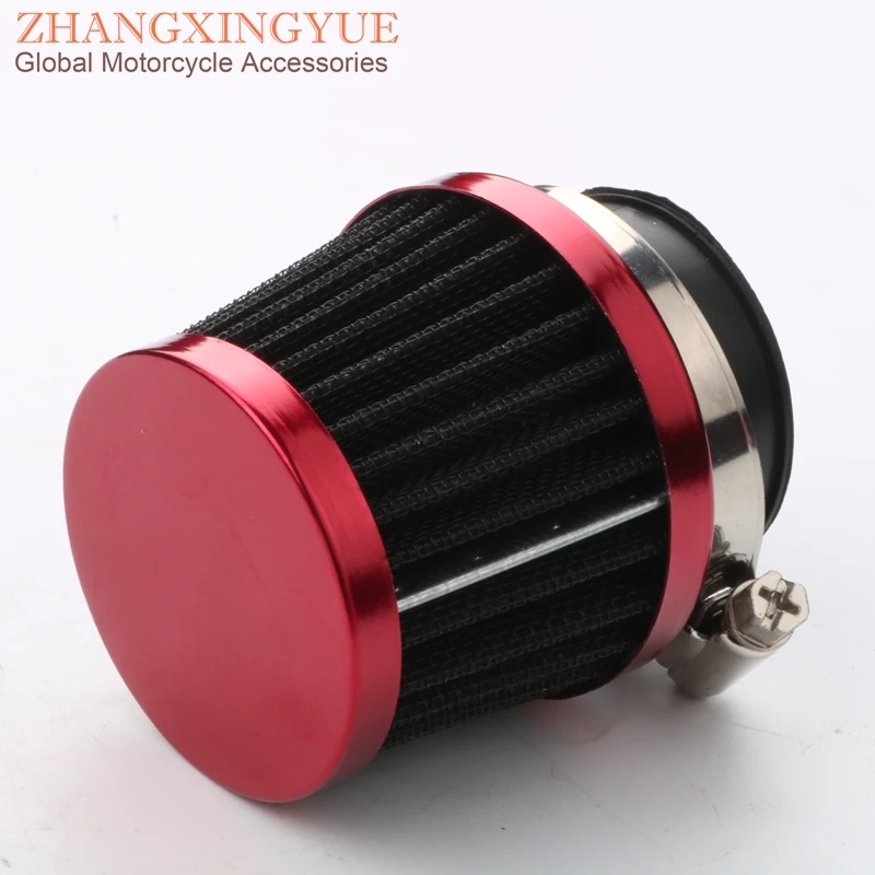 38mm 39mm 40mm Performance Air Filter for KYMCO Agility 50 Curin CX 50 Dink DJ Fever 50 Grand Dink 50cc
38mm 39mm 40mm Performance Air Filter for KYMCO Agility 50 Curin CX 50 Dink DJ Fever 50 Grand Dink 50cc