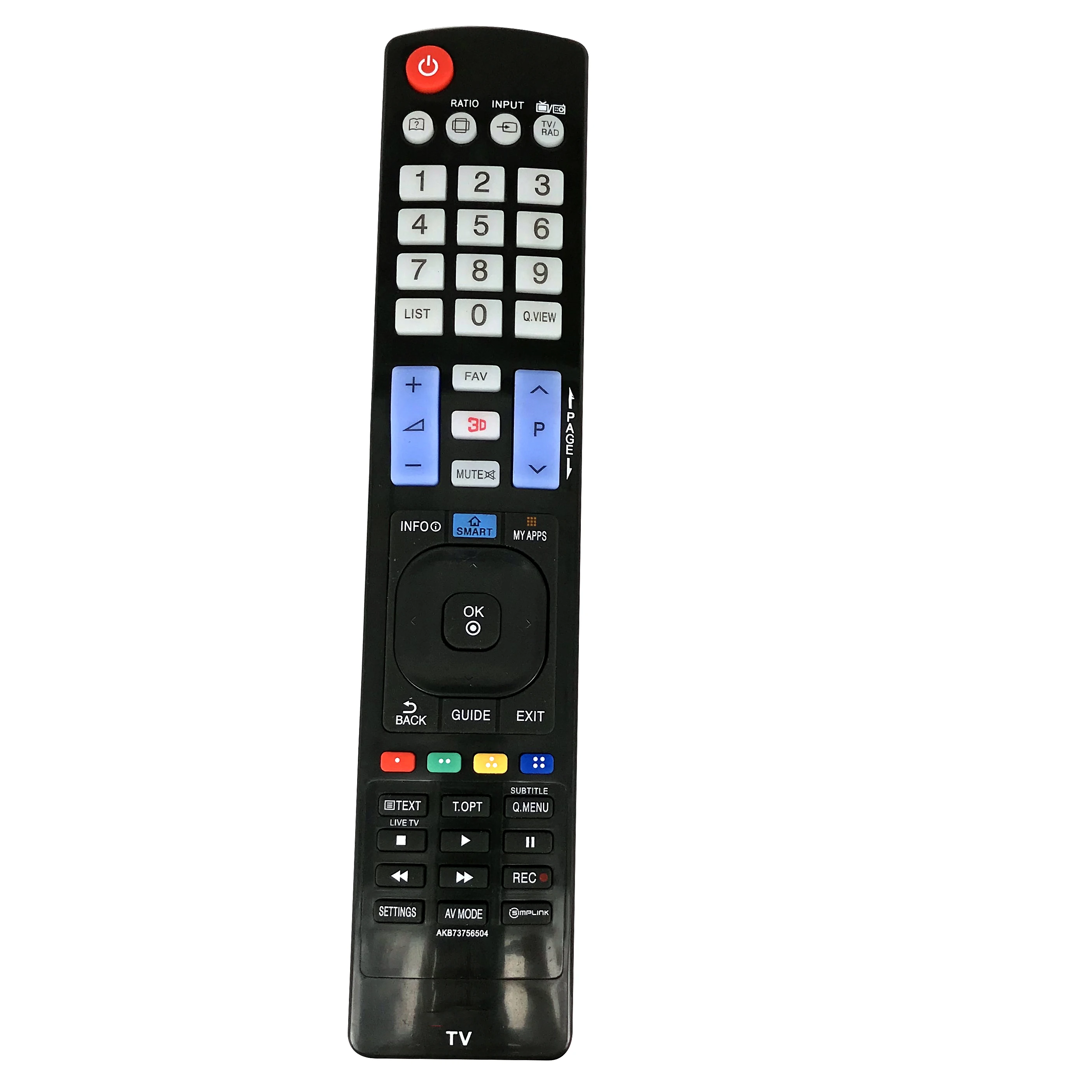 (5pcs/lot)AKB73756504 For LG Plasmsa LED LCD HDTV TV Remote Control AKB73756510 AKB73756502 for 32 42 47 50 55 TV Fernbedienung
(5pcs/lot)AKB73756504 For LG Plasmsa LED LCD HDTV TV Remote Control AKB73756510 AKB73756502 for 32 42 47 50 55 TV Fernbedienung