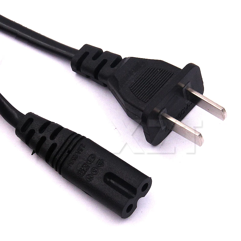 1PCS 250V 6A Battery Charger US JP AC Figure 8 Power Extension Cable Cord 2 Prong US Plug 1.4m For Consumer Electronics 1.4M
1PCS 250V 6A Battery Charger US JP AC Figure 8 Power Extension Cable Cord 2 Prong US Plug 1.4m For Consumer Electronics 1.4M
