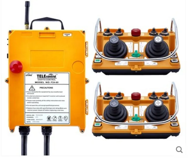 F24-60(include 2 transmitters and 1 receiver)/crane hoist Remote Control /wireless remote control/Uting remote control
F24-60(include 2 transmitters and 1 receiver)/crane hoist Remote Control /wireless remote control/Uting remote control