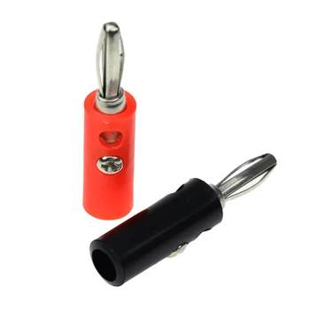 1Pair Amplifier Terminal Binding Post Banana Male Plug Jack Panel Mount Adapter 
1Pair Amplifier Terminal Binding Post Banana Male Plug Jack Panel Mount Adapter