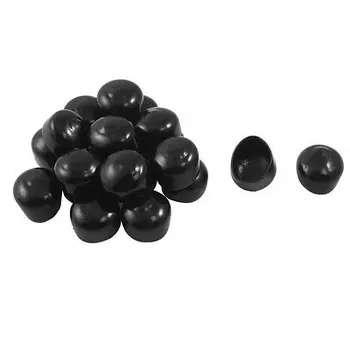 50 Pcs Black Rubber Plastic PVC Insulated End Caps
50 Pcs Black Rubber Plastic PVC Insulated End Caps