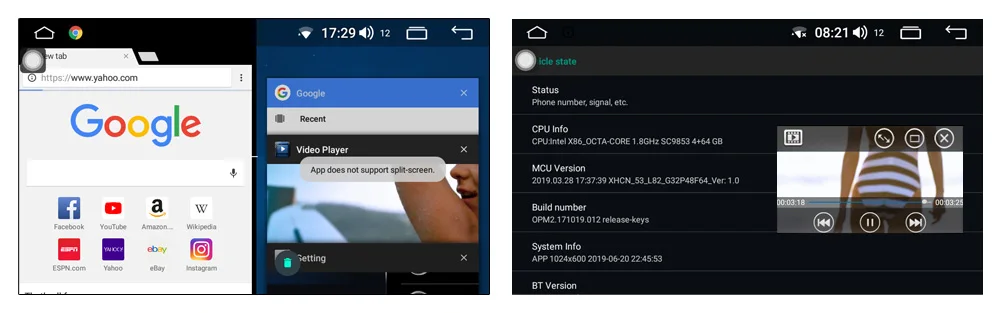 Sale Sinosmart Android 8.1 Car GPS Navigation Radiofor Ford Escort 2015 2din 2.5D IPS/QLED Screen 5