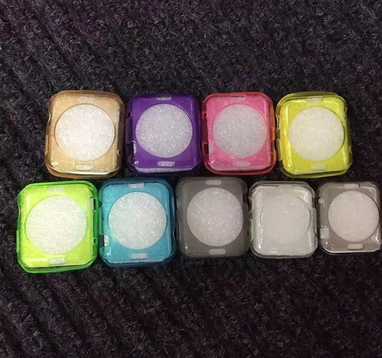 Transparent cover Silica gel silicone Soft TPU Clear case skin for Apple watch Series 2 3 38mm 42mm 100pcs/lot Fast Shipping
Transparent cover Silica gel silicone Soft TPU Clear case skin for Apple watch Series 2 3 38mm 42mm 100pcs/lot Fast Shipping