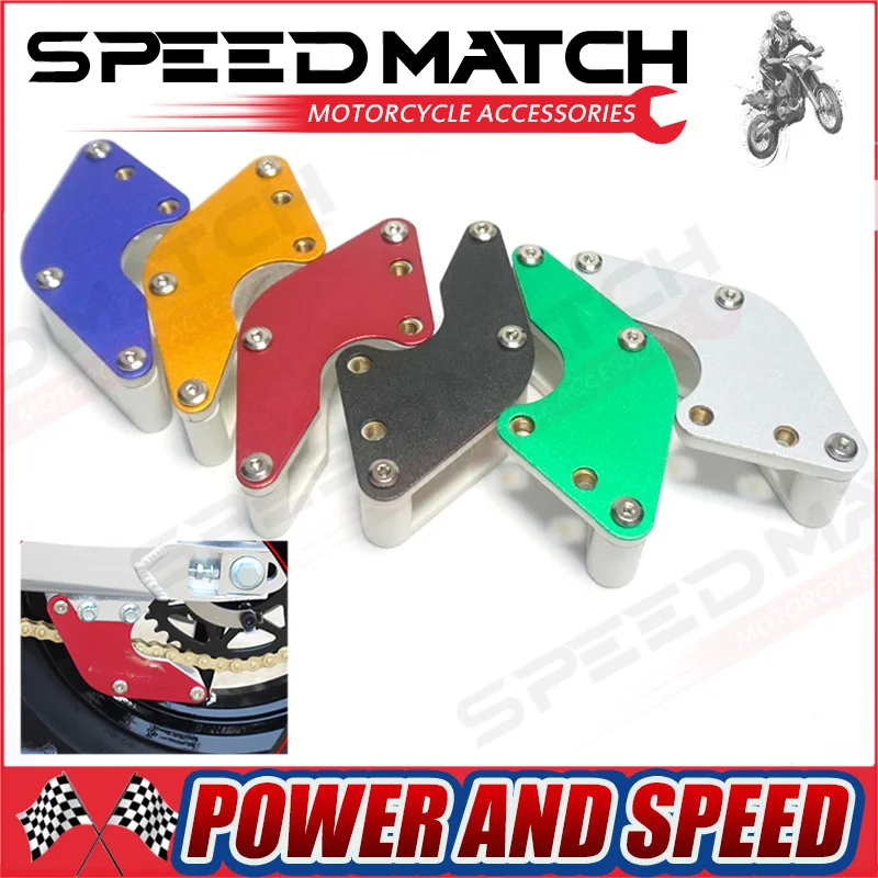Motorcycle Alloy Chain Guard Guide Protector Roller Dirt Pit Bikes XR CRF 50 70 110 125 140 150 160cc |