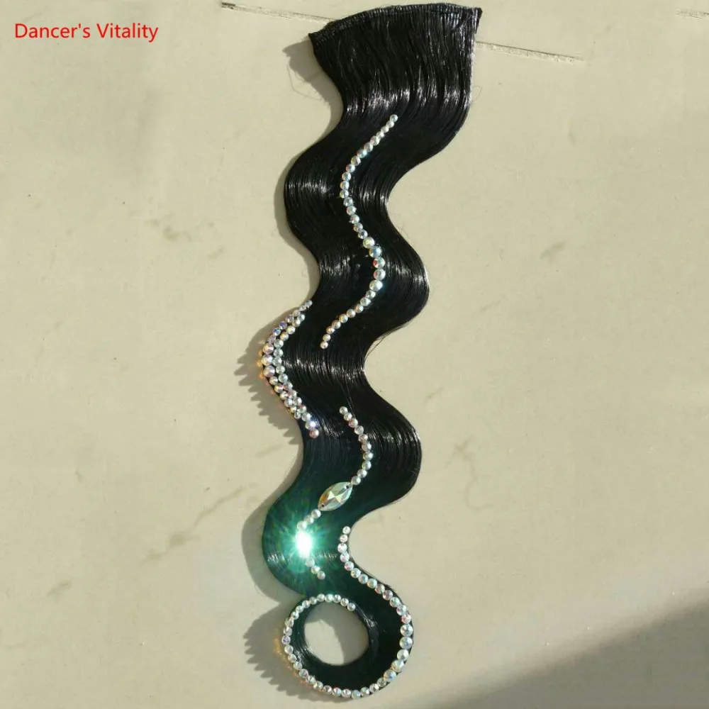 Latin Dance Headwear Belly Dance Accessories Diamond Waves Braided Hair Adult Kids Ballroom Dancing Performance Hair ornament
Latin Dance Headwear Belly Dance Accessories Diamond Waves Braided Hair Adult Kids Ballroom Dancing Performance Hair ornament