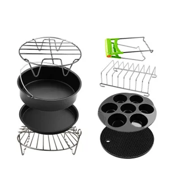 Kitchen Set Creative Fryer Accessories 8Pcs/Set Air Fryer Accessories Set Cooking Tool Baking Kitchen Tools Utensil Drop Shippin
Kitchen Set Creative Fryer Accessories 8Pcs/Set Air Fryer Accessories Set Cooking Tool Baking Kitchen Tools Utensil Drop Shippin