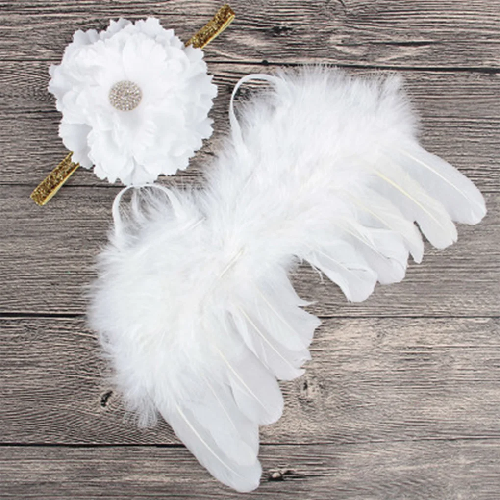 Brand New 5 Colors Newborn Baby Angle Feather Wing And Big Flower Headband Photograph Prop Suit Infant Clothes Suit
Brand New 5 Colors Newborn Baby Angle Feather Wing And Big Flower Headband Photograph Prop Suit Infant Clothes Suit