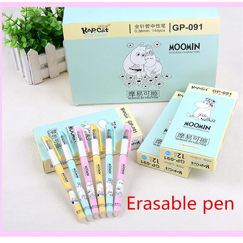 1PC 0.38mm Kawaii Erasable Pen Magic Gel Pen Black/ Blue Ink Pen For School Office Stationery Gifts Writing Tool
1PC 0.38mm Kawaii Erasable Pen Magic Gel Pen Black/ Blue Ink Pen For School Office Stationery Gifts Writing Tool