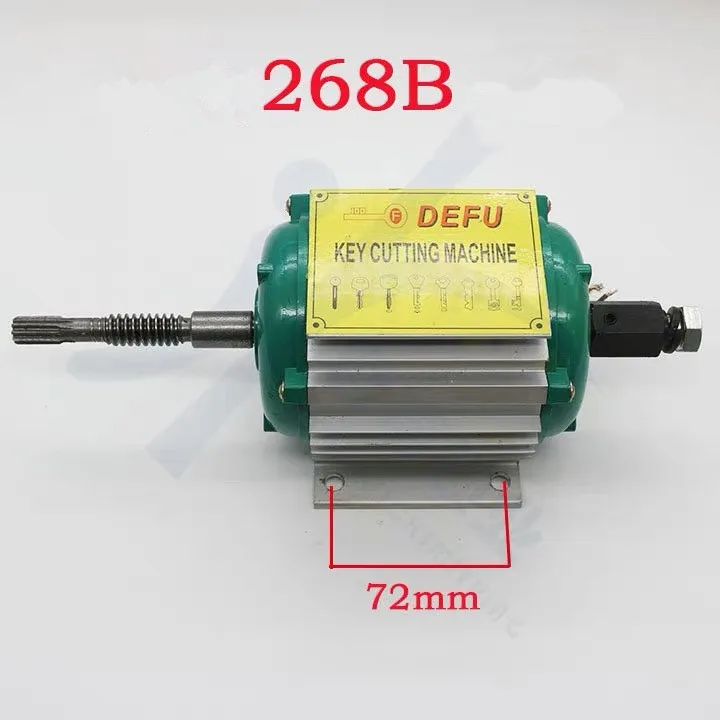 DEFU 268B Key Cutting Machines Spare Parts Motor,original 268 replacement electromotor with two side axis
DEFU 268B Key Cutting Machines Spare Parts Motor,original 268 replacement electromotor with two side axis