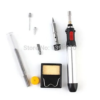 7-in-1 Cordless Welding Torch Kit Tool 12ML manual Ignition Gas Soldering Iron 1pc
7-in-1 Cordless Welding Torch Kit Tool 12ML manual Ignition Gas Soldering Iron 1pc