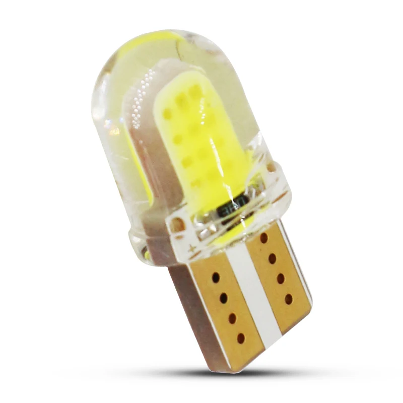 T10 W5W Silicone Case COB LED Car Parking Light 501 WY5W Silica Gel Shell LED Wedge Interior Dome Lamp Auto Turn Side Bulb
T10 W5W Silicone Case COB LED Car Parking Light 501 WY5W Silica Gel Shell LED Wedge Interior Dome Lamp Auto Turn Side Bulb