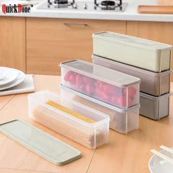 QuickDone Plastic Noodle Refrigerator Food Storage Box Rectangular With Lid Cover Candy Crisper Drawer Fresh-Keeping AKC6070
QuickDone Plastic Noodle Refrigerator Food Storage Box Rectangular With Lid Cover Candy Crisper Drawer Fresh-Keeping AKC6070