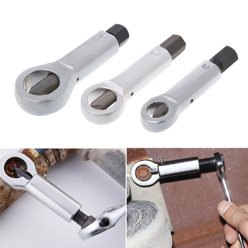 Nut Splitter Breaker 9-12mm/12-16mm/16-22mm Nut Remover Extractor Tools #Sep.07
Nut Splitter Breaker 9-12mm/12-16mm/16-22mm Nut Remover Extractor Tools #Sep.07